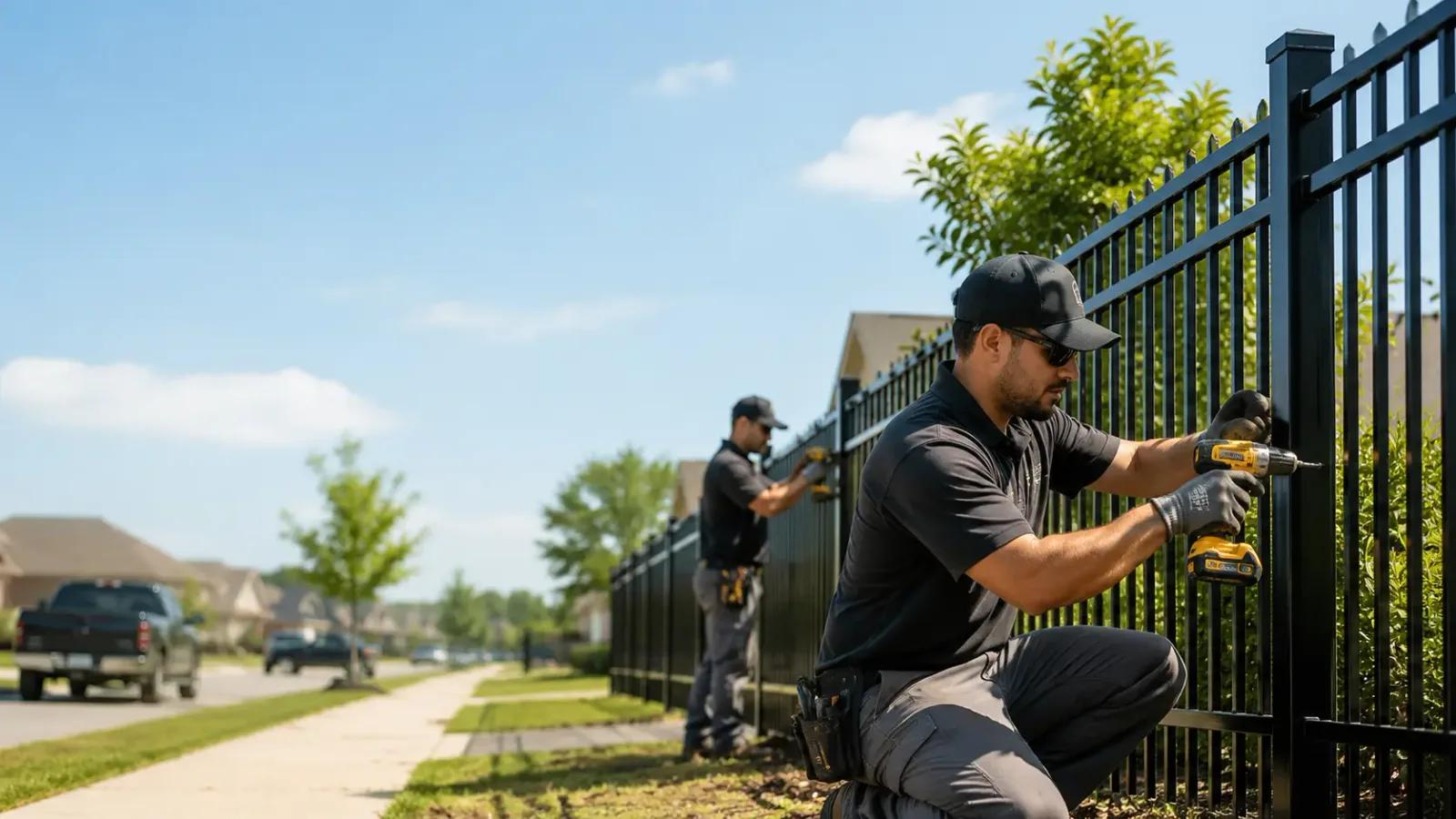 Metal Fence Installation in Antler, ND